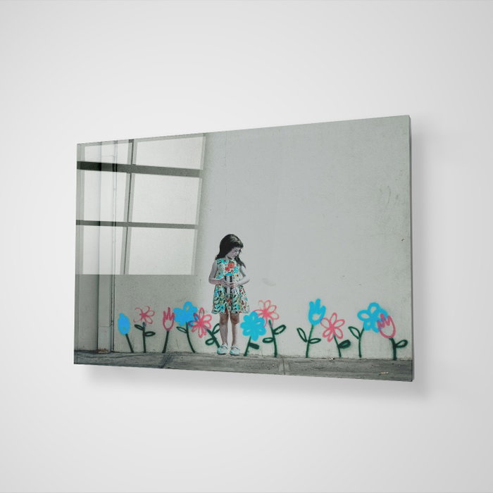 Wallity Cuadro Decorativo Banksy 1915 50 x 70 cm Multicolor